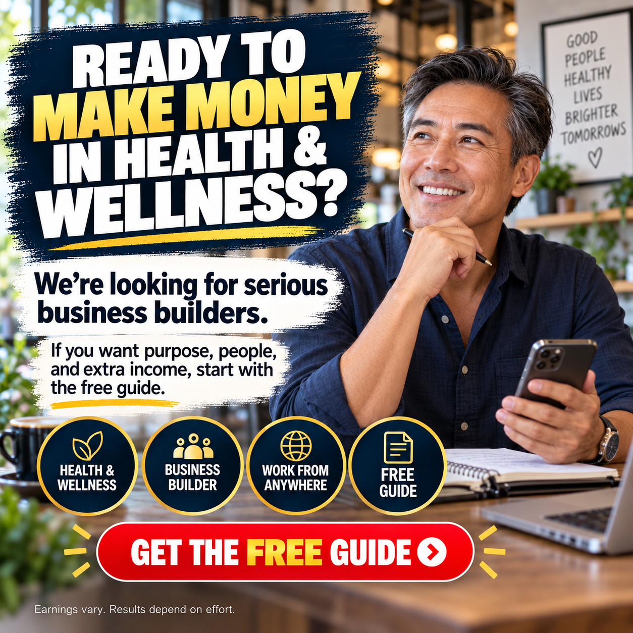 Co-op ad: ready to make money in health and wellness?